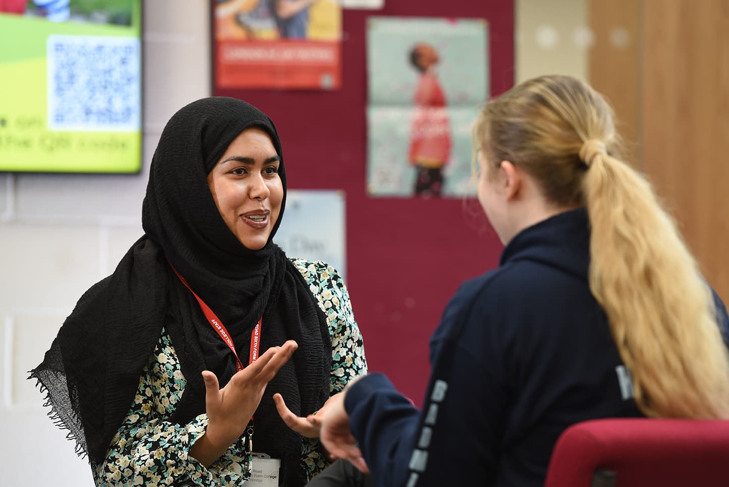 Hills Education Trust student with tutor