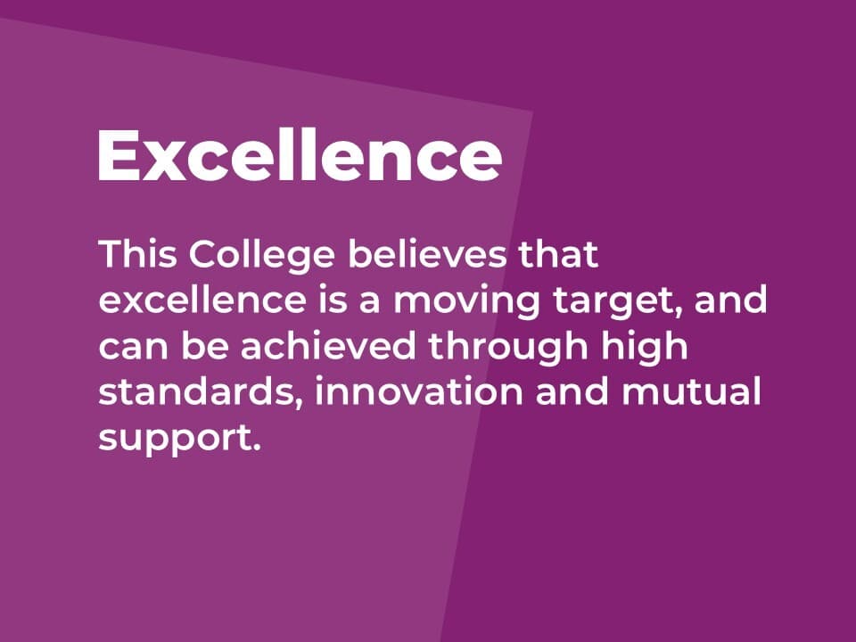 Value 2 - Excellence
