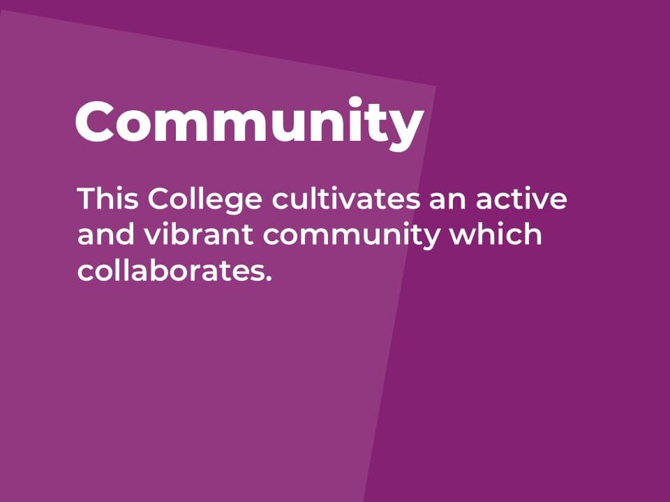 Value 5 - Community