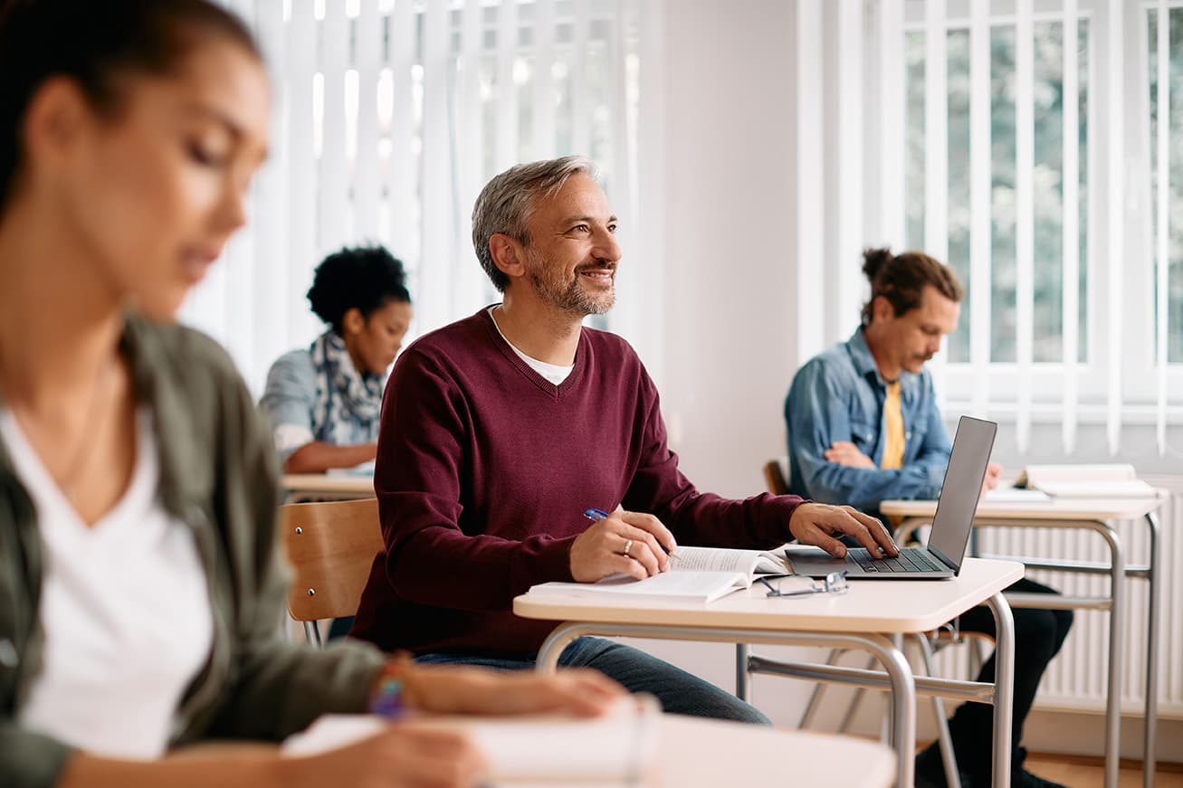 Adult Education language class
