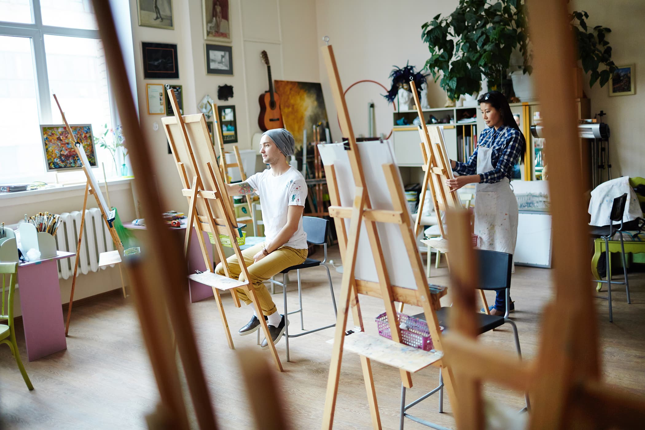 Life Drawing class room summer 2025