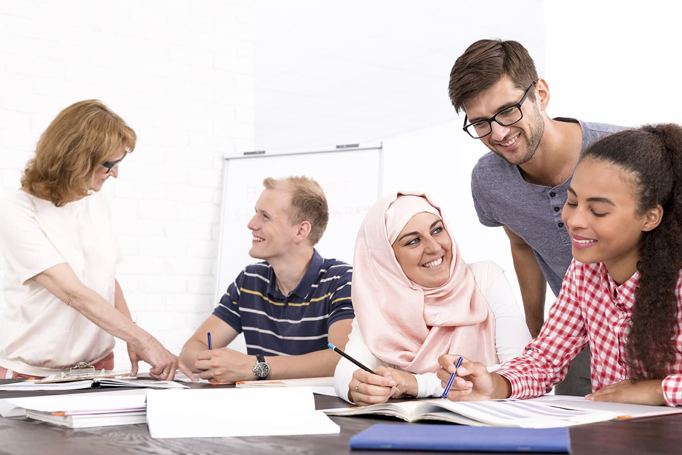 Adult Education language class