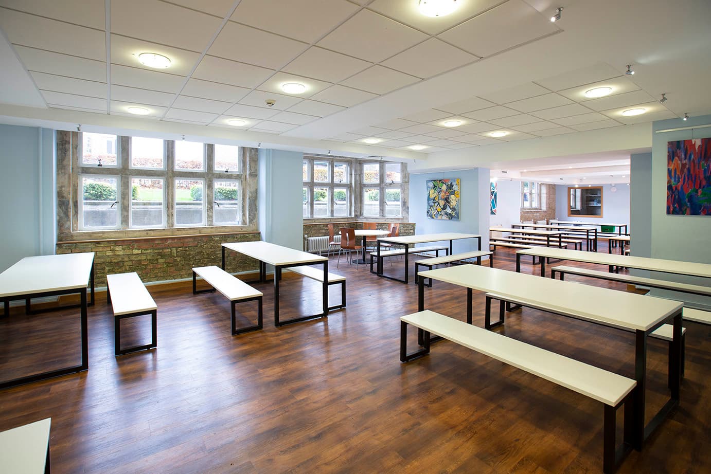 View of the Hub
