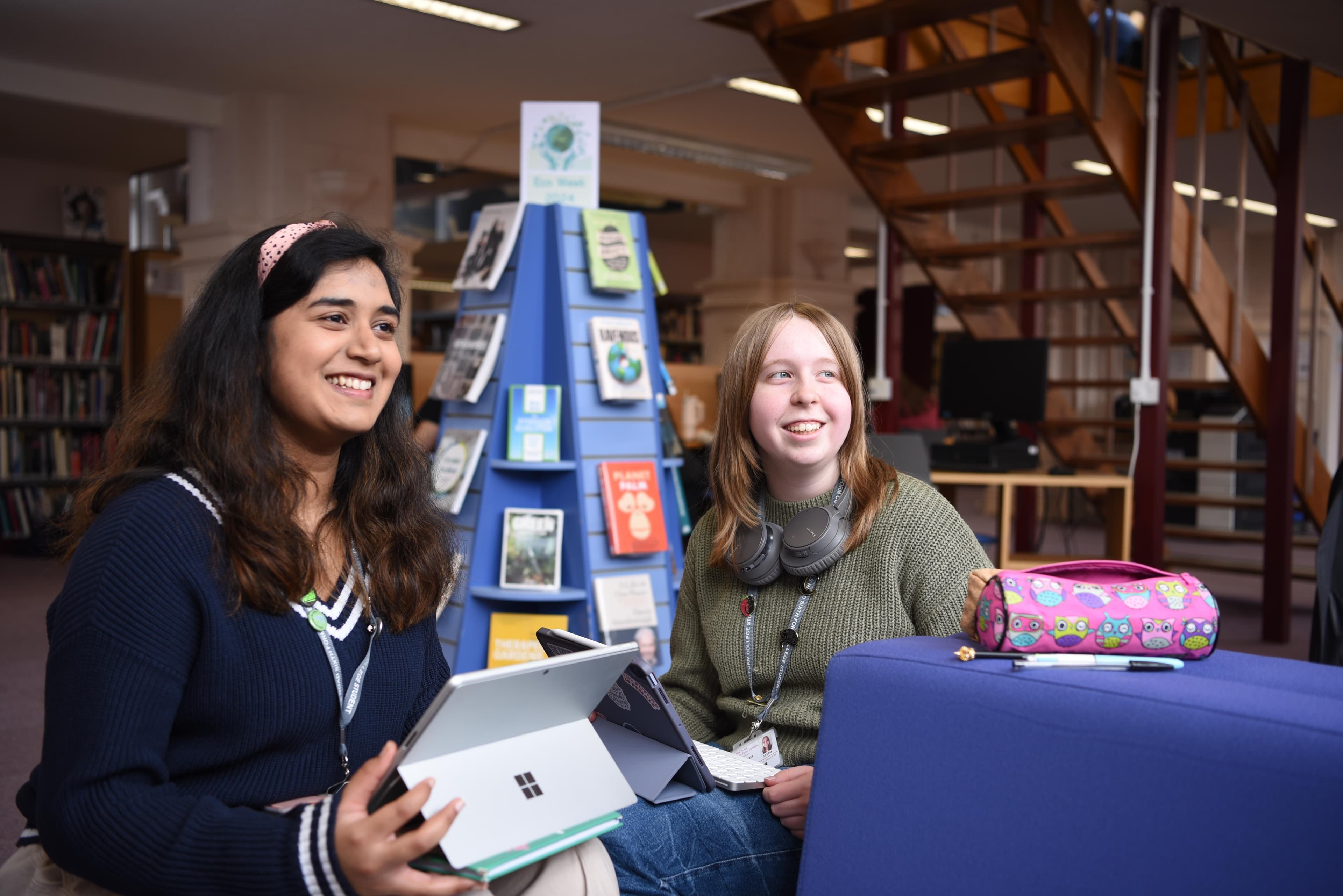 Students in Library