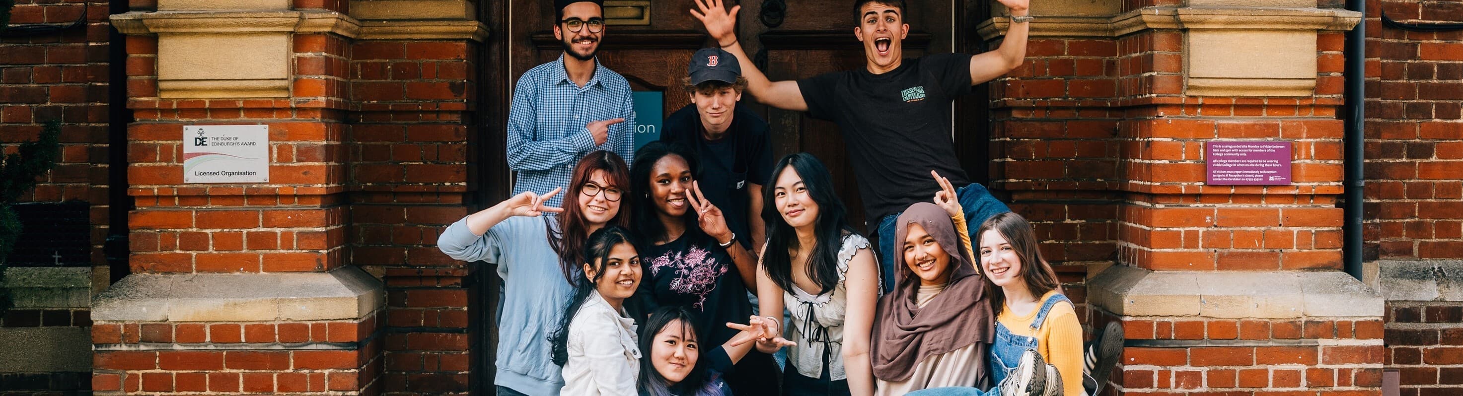 Header - student Council 2025-26 outside College