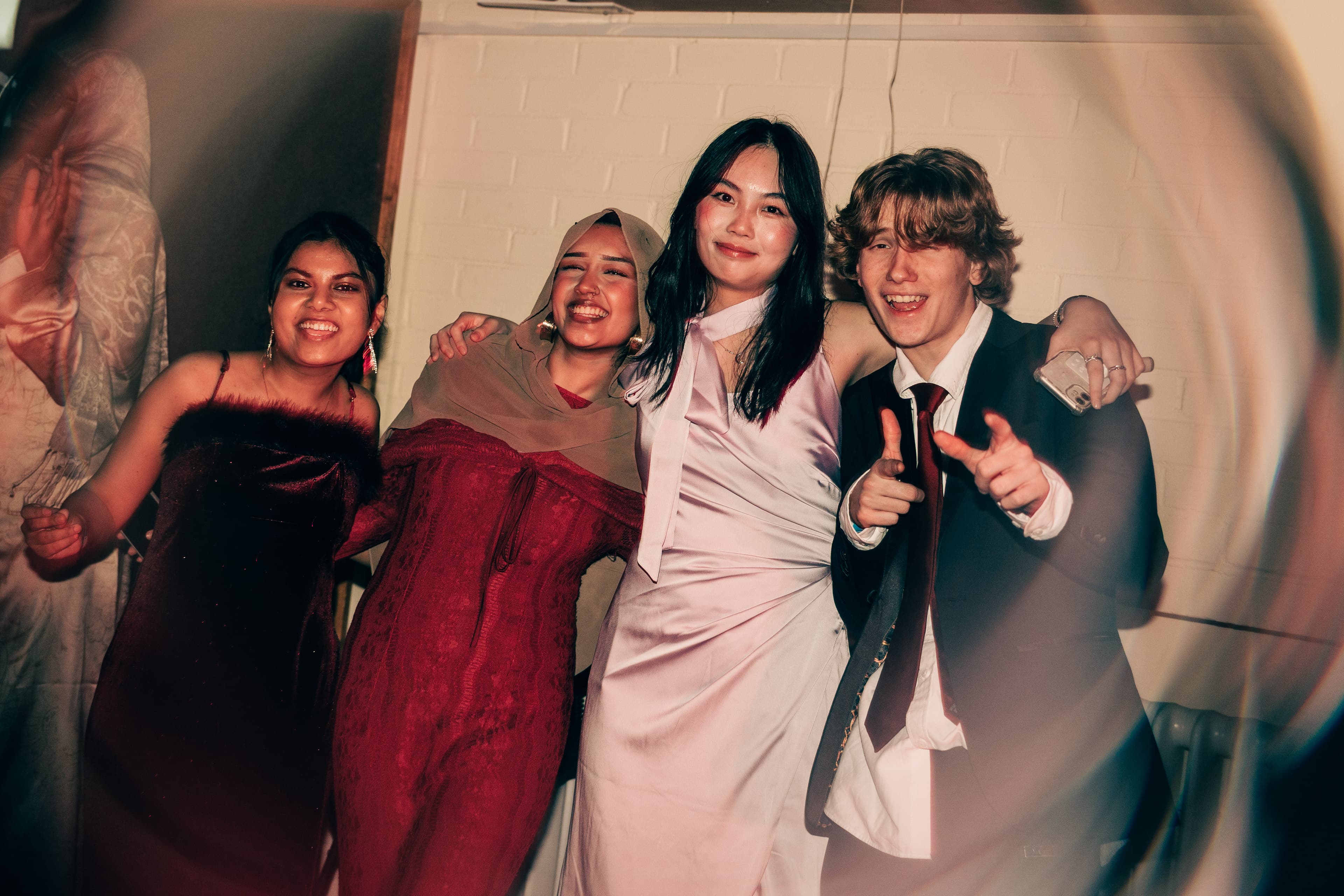 HRSFC Winter Ball students