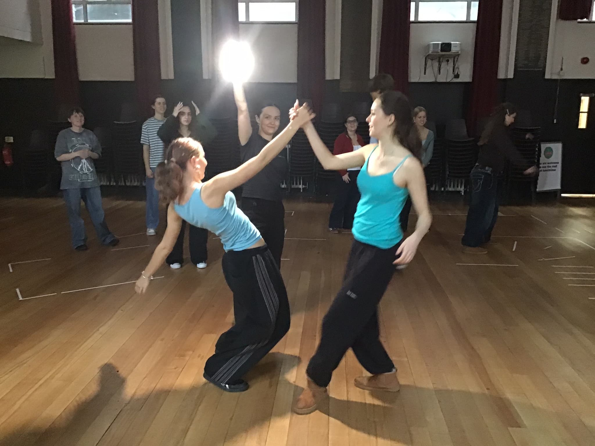 Students enjoying the drama workshop, Oct 2026