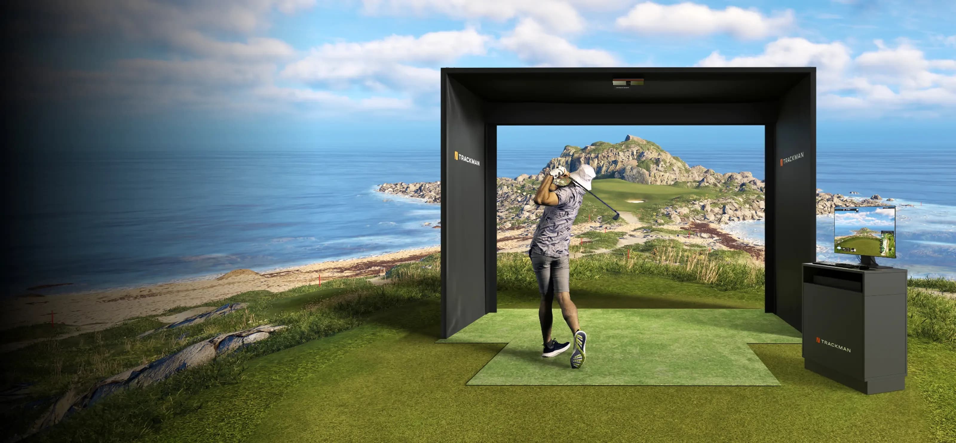 Golf simulator image