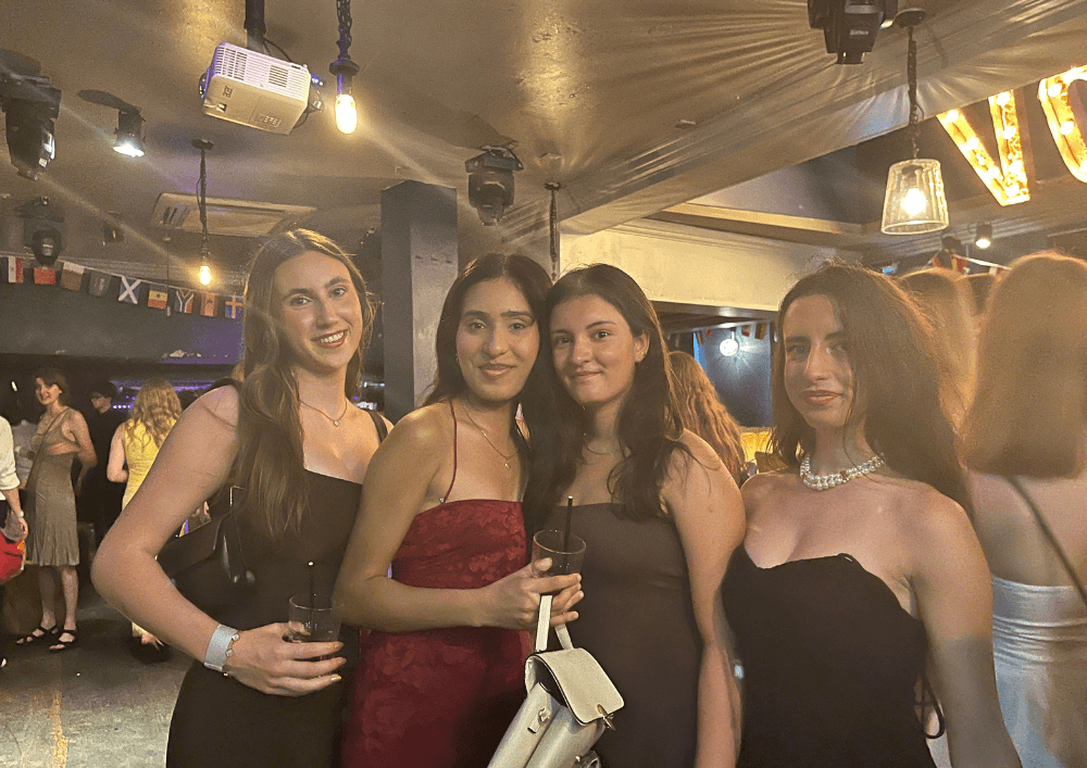 Students at leavers party in Revolution