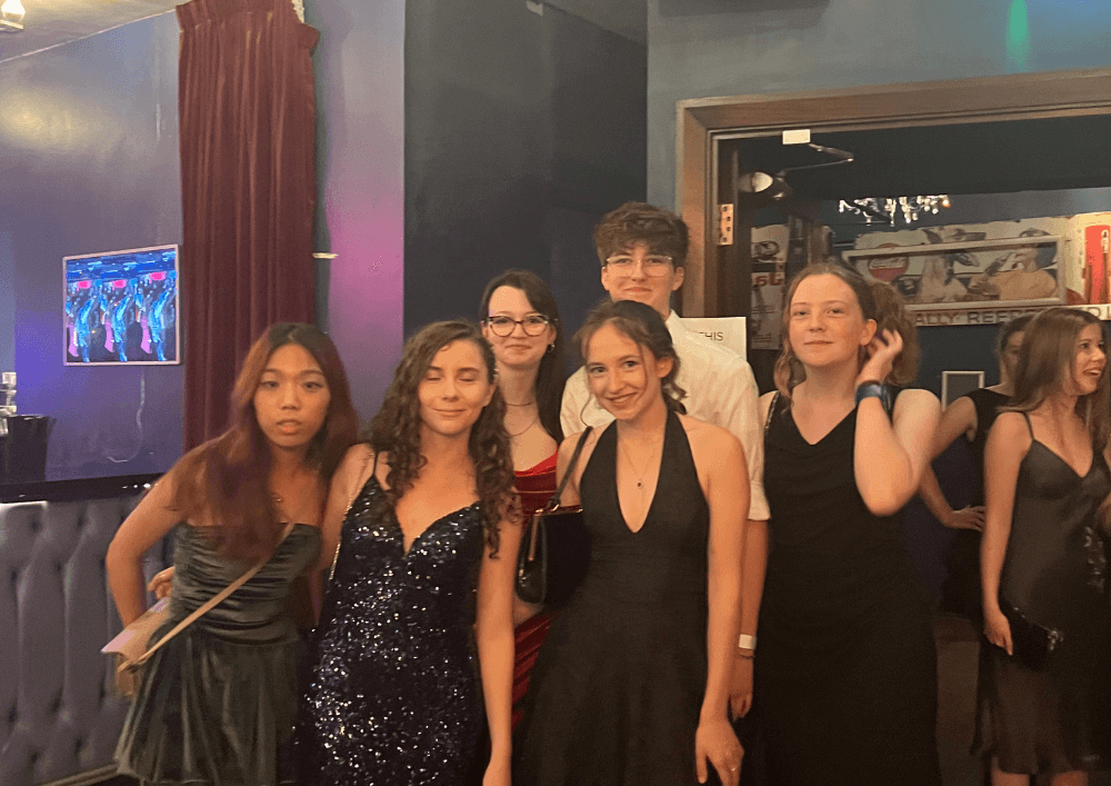 Students at leavers party in Revolution