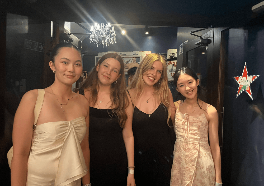 Students at leavers party in Revolution