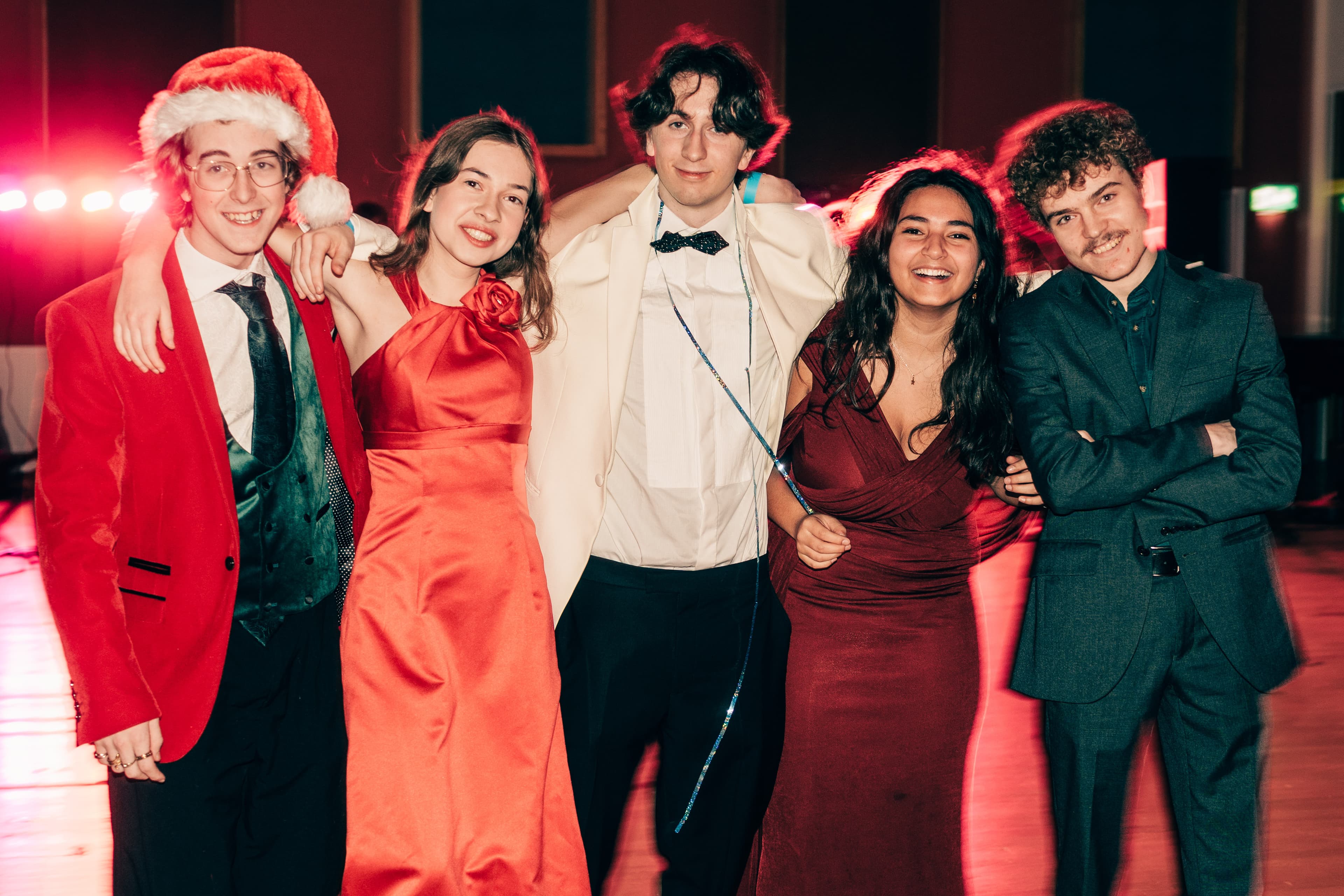 Students at the 2025 Winter Ball