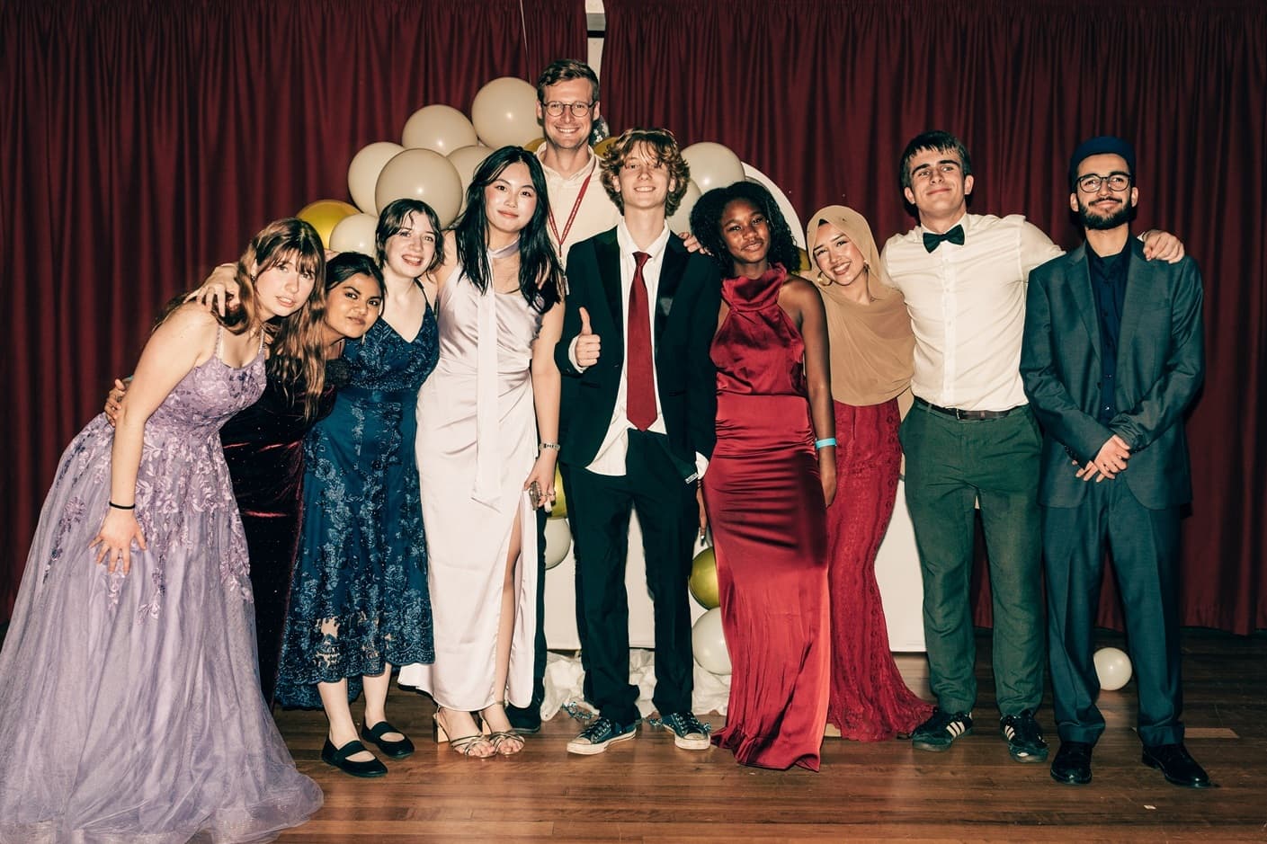 Student Council at the 2025 Winter Ball