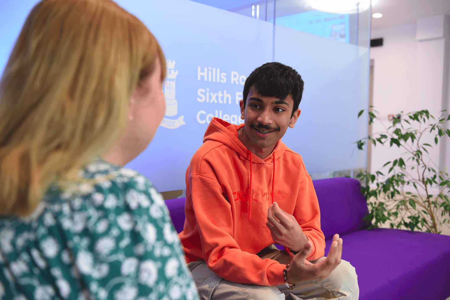 Advice Hub student meeting