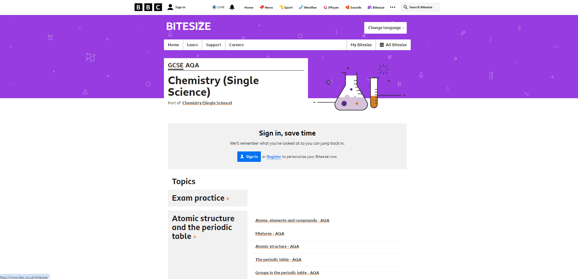 Bitesize Chemistry