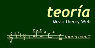 An image promoting the Teoria website