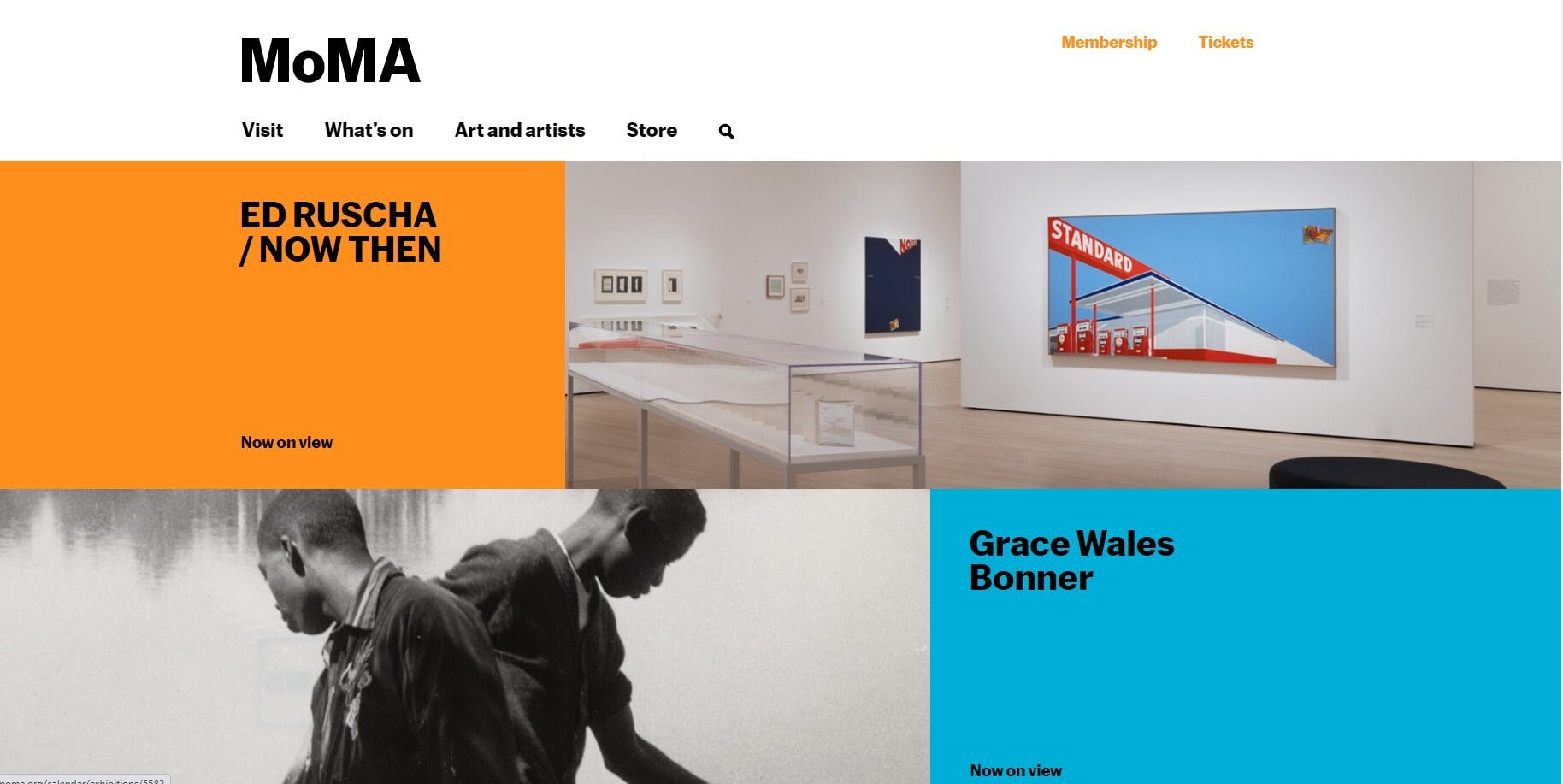 Museum of Modern Art Website