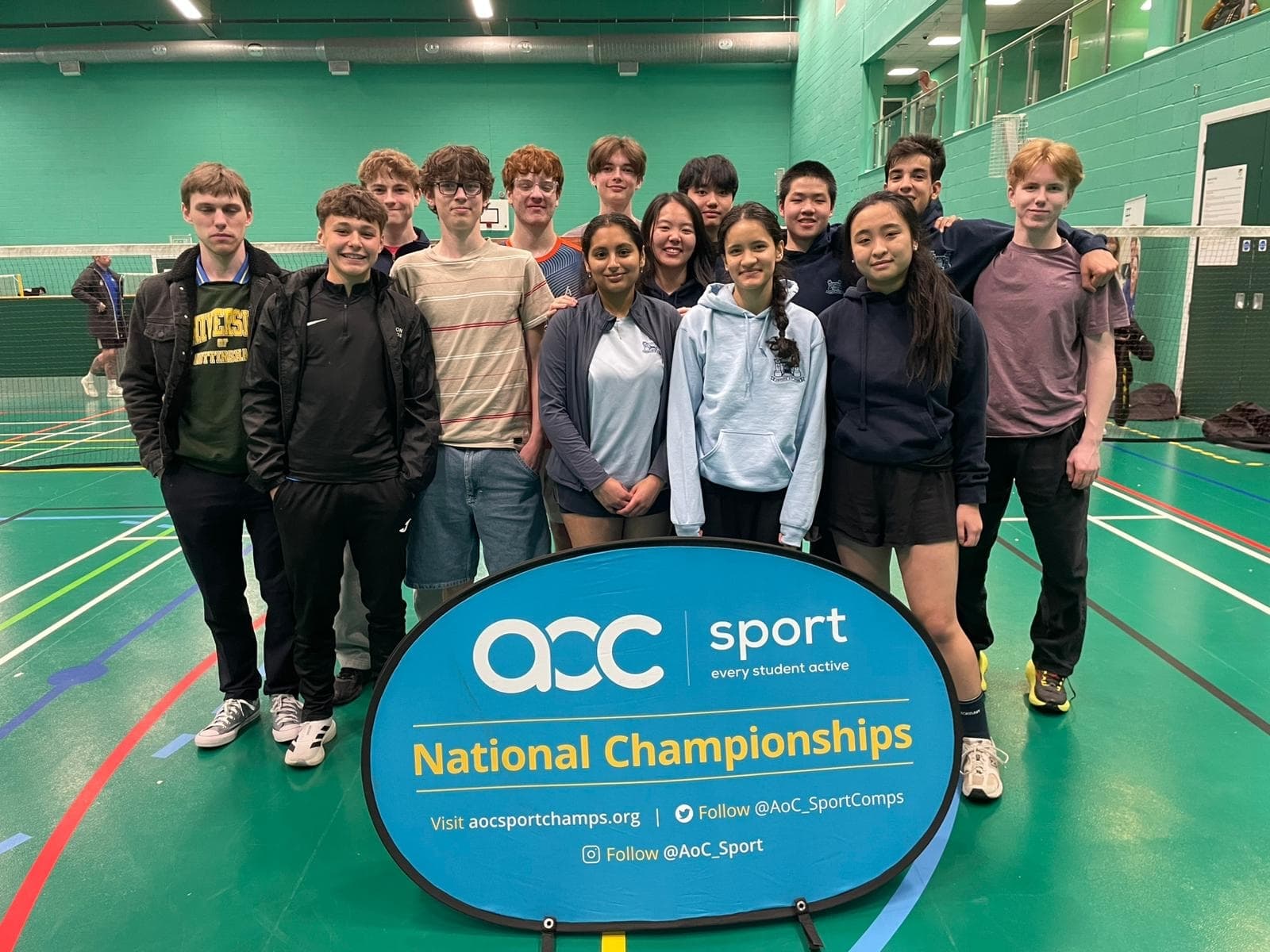 Hills students at nationals aoc 2026 group pic
