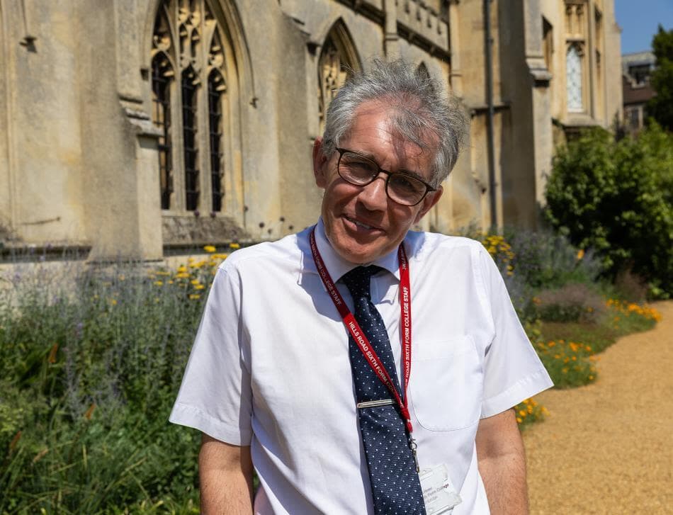 Iain Lee (image provided by University of Cambridge)
