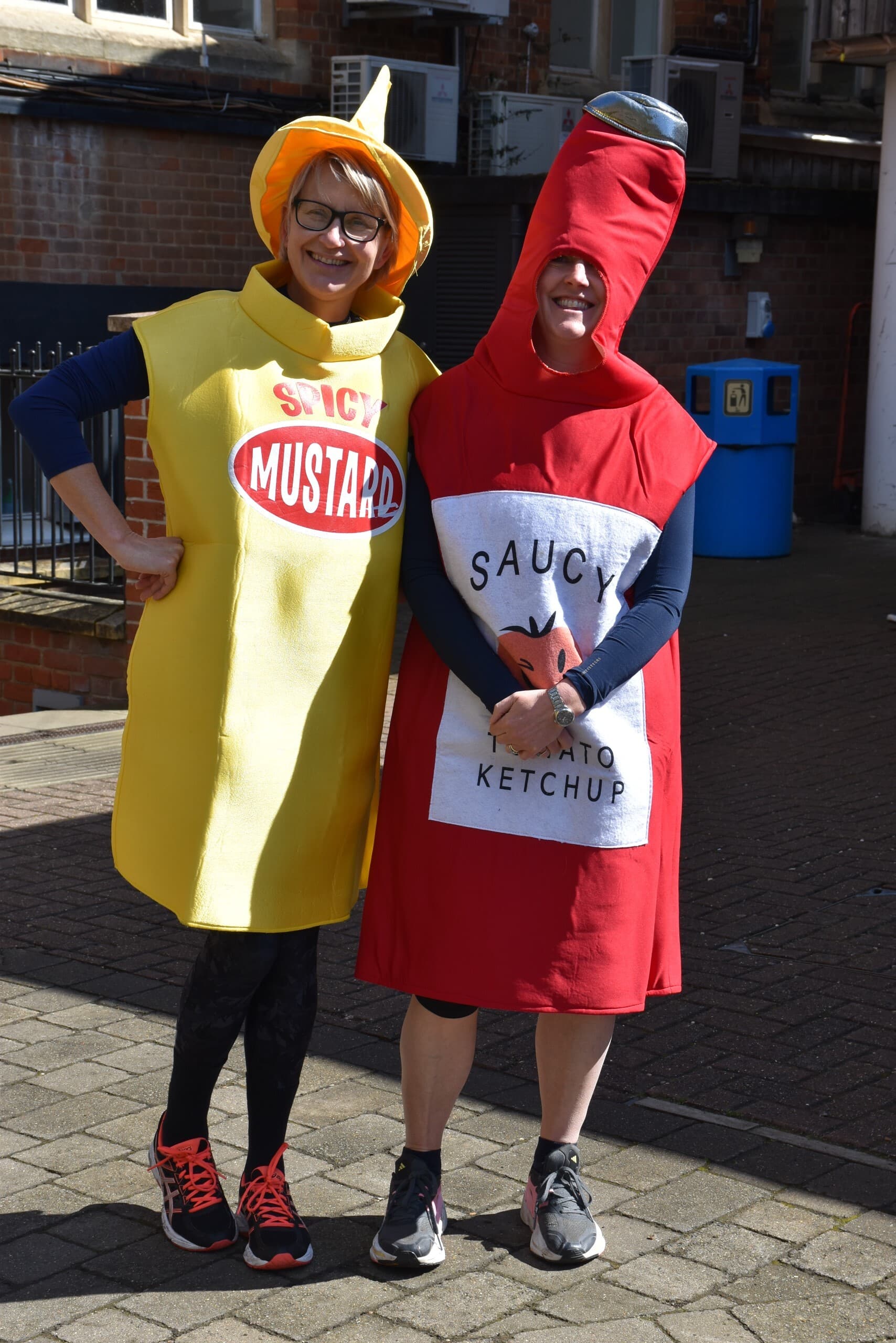 Vice Principal-Incoming Principal Delegate Ali Kirkman with Principal Jo Trump, dressed in the spirit of the event!