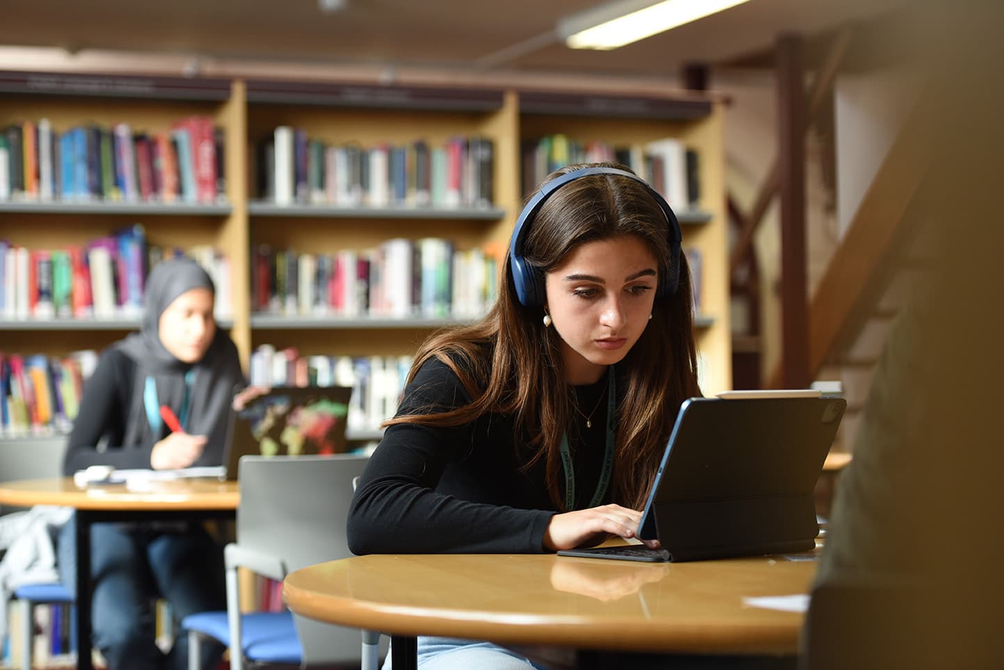 6th Form Library Display Campus | Hills Road Sixth Form College